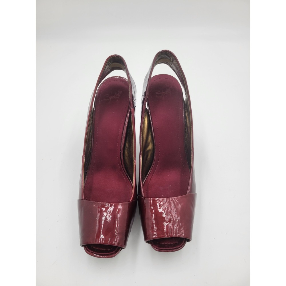Studio 9 Red Patent Leather Women's Pumps‎ Casual Career Heels 8.5M